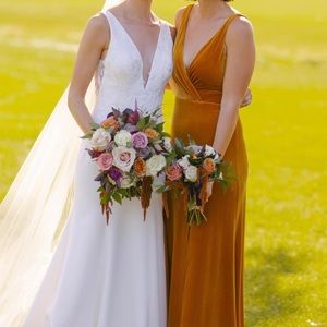 Jenny Yoo - Bridesmaid - Devon Dress - Marigold - Size 4